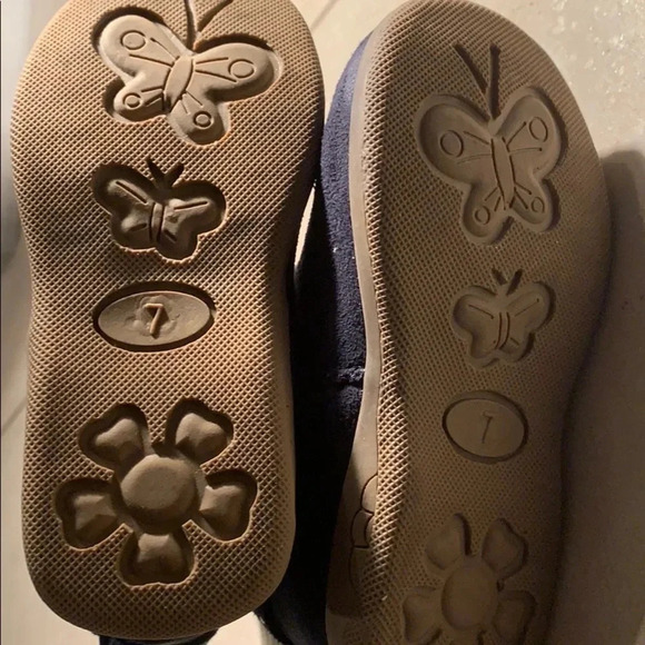 Baby Bebe Suede Boots Studded Infant Size 7Bootie New - Picture 8 of 8